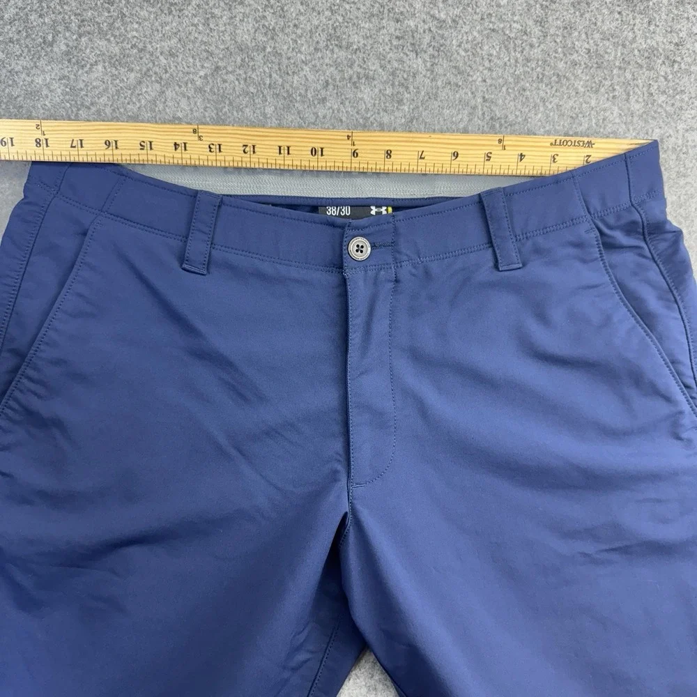 Under Armour Match Play Golf Pants Navy 38x30 Mens Stretch‎ Lightweight